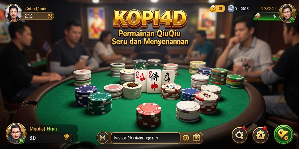 Gameplay QiuQiu yang menarik dan seru di KOPI4D.