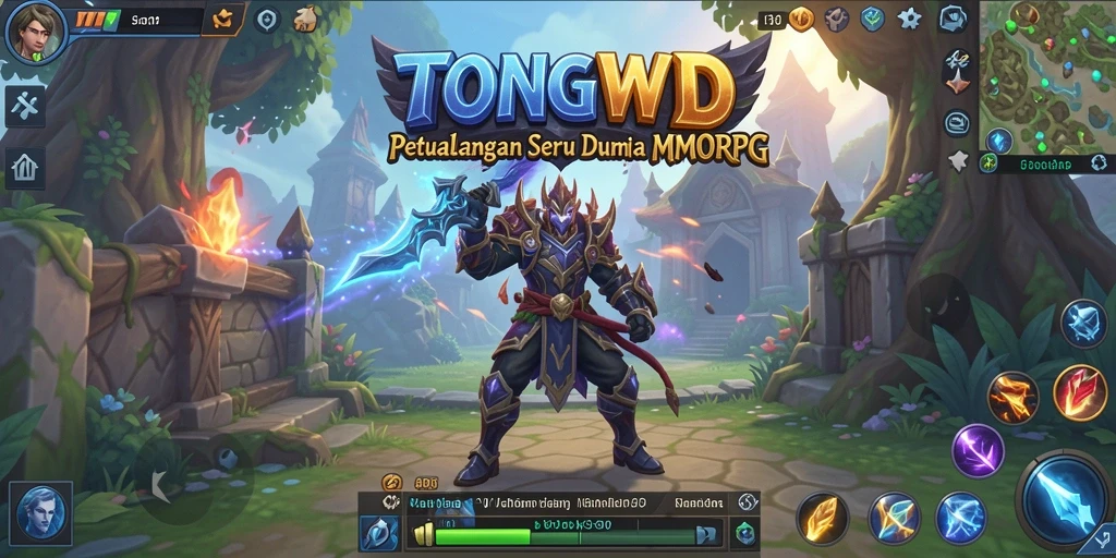 Gameplay TONGWD yang seru dengan petualangan mendebarkan.